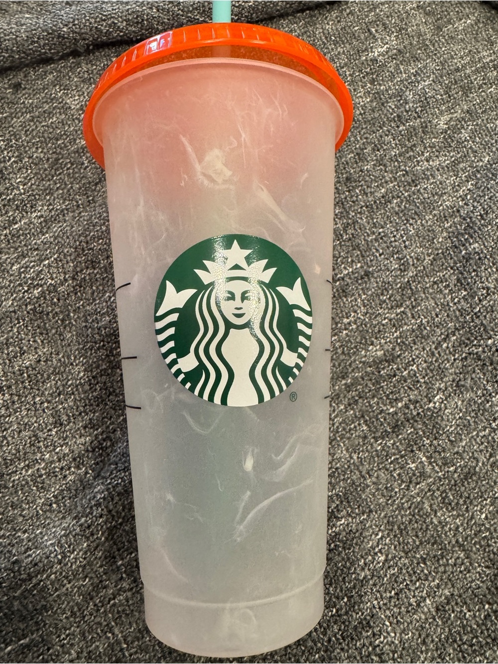 Starbucks  Cotton Candy swirl Reusable Cup